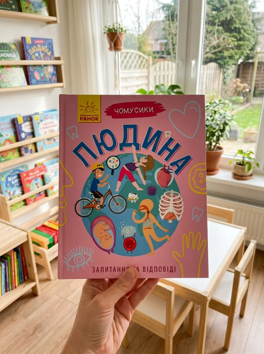 Чомусики. Людина — Дитячі енциклопедії