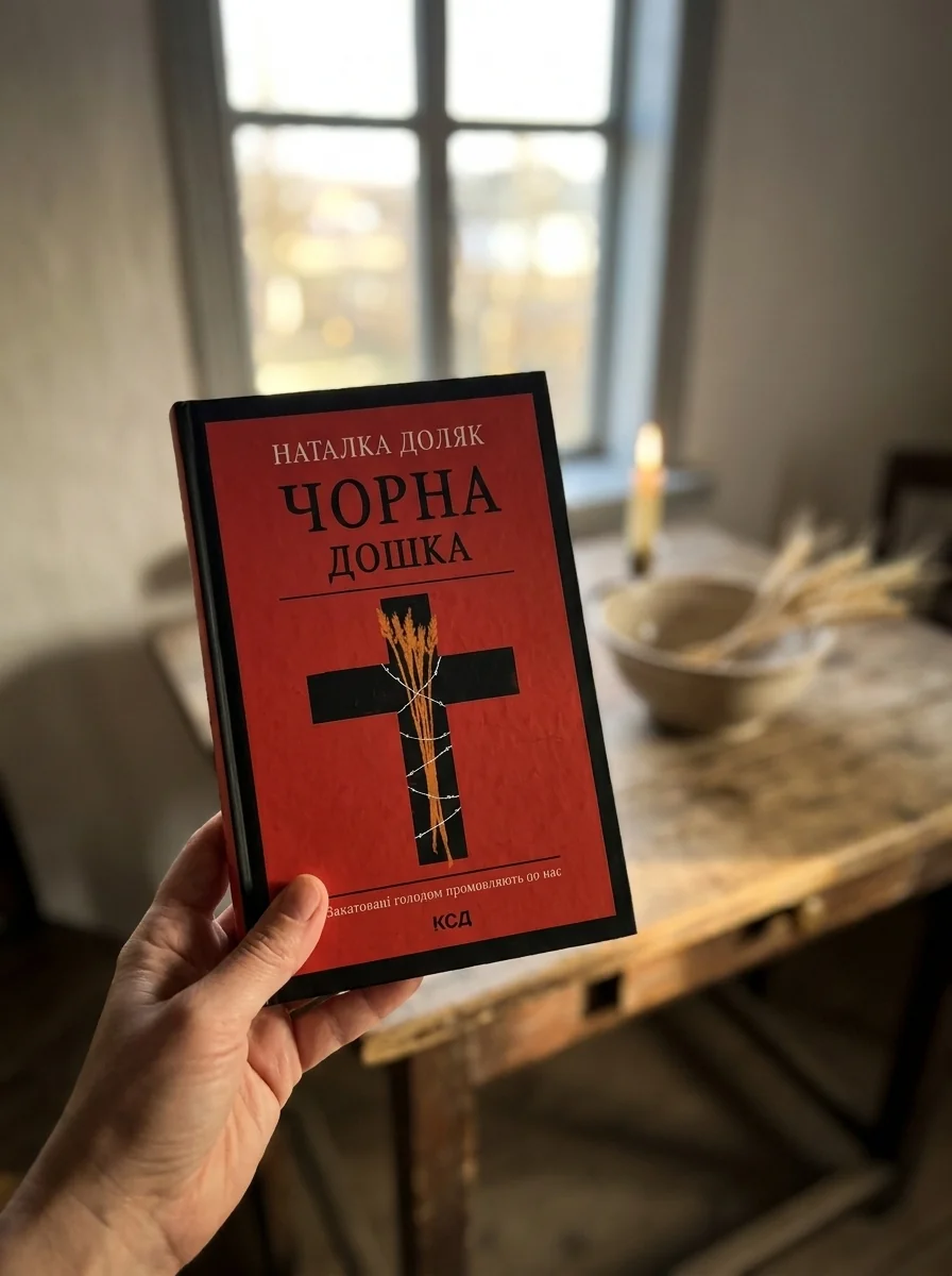 Чорна дошка — Доляк Наталка, обкладинка