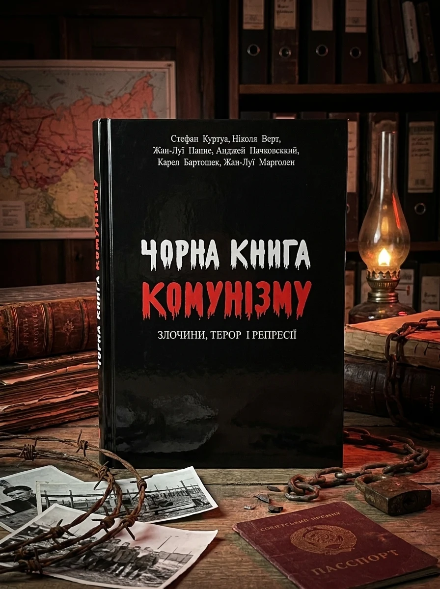 Чорна книга комунізму. Злочини, терор і репресії — Стефан Картуа, обкладинка