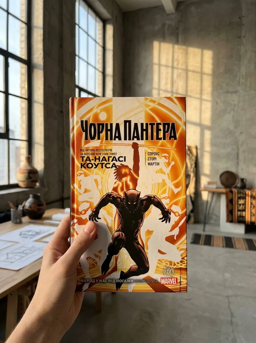 Чорна Пантера. Народ у нас під ногами. Книга 2 — Та-Нагасі Коутс, обкладинка