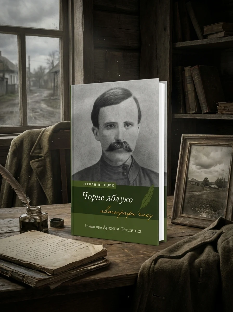 Чорне яблуко. Роман про Архипа Тесленка — фото 2