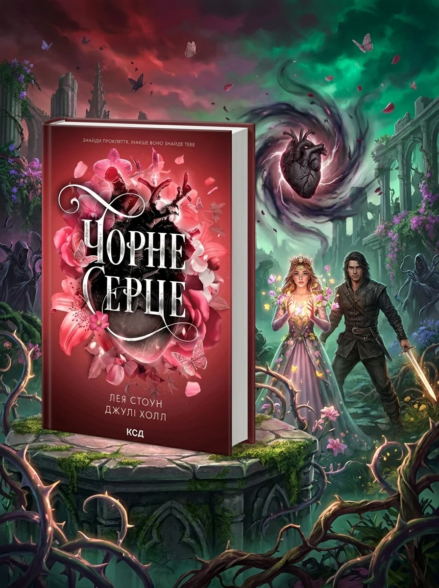 Чорне серце. Прокляті фейрі. Книга 4 — Фантастика та фентезі