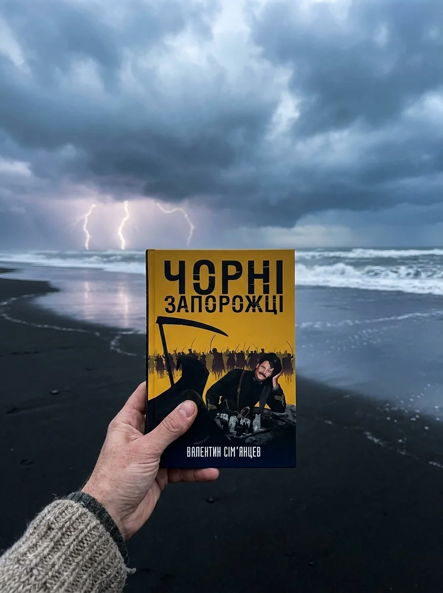 Чорні запорожці — Валентин Сімʼянцев, обкладинка