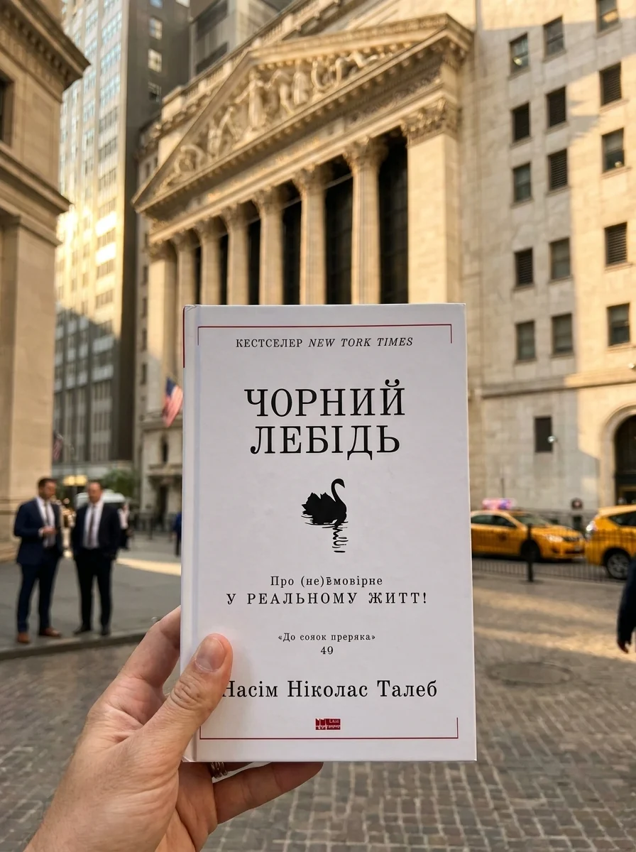 Чорний лебідь/Про неймовірне у реальному житті Наш Формат 709544-09 — Бізнес та саморозвиток