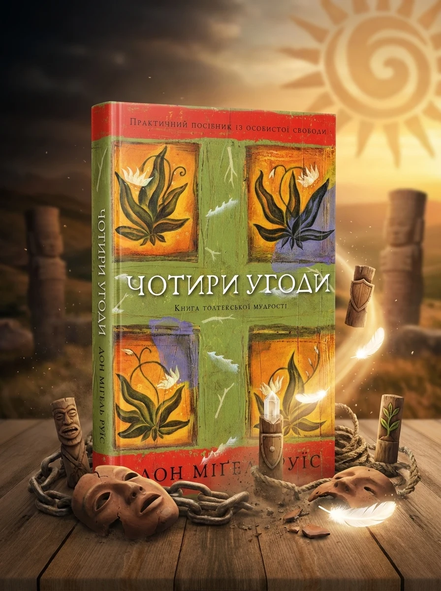Чотири угоди. Книга толтекської мудрості. Практичний посібник із особистої свободи — фото 2