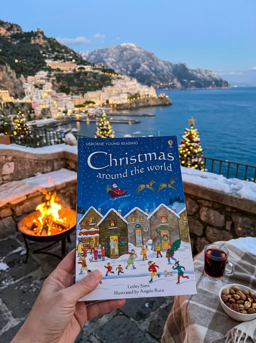 Christmas Around the World — Леслі Сімс, обкладинка