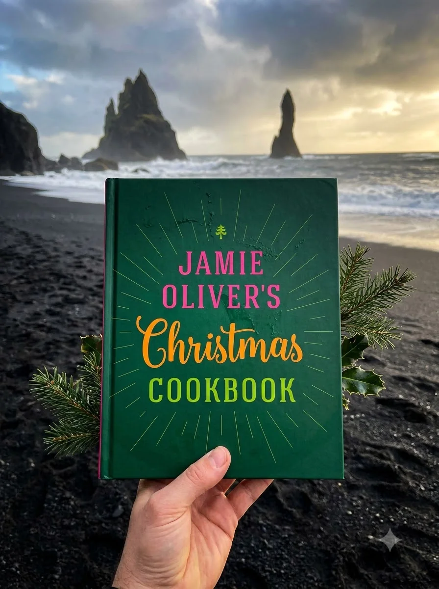 Christmas Cookbook — Джеймі Олівер, обкладинка