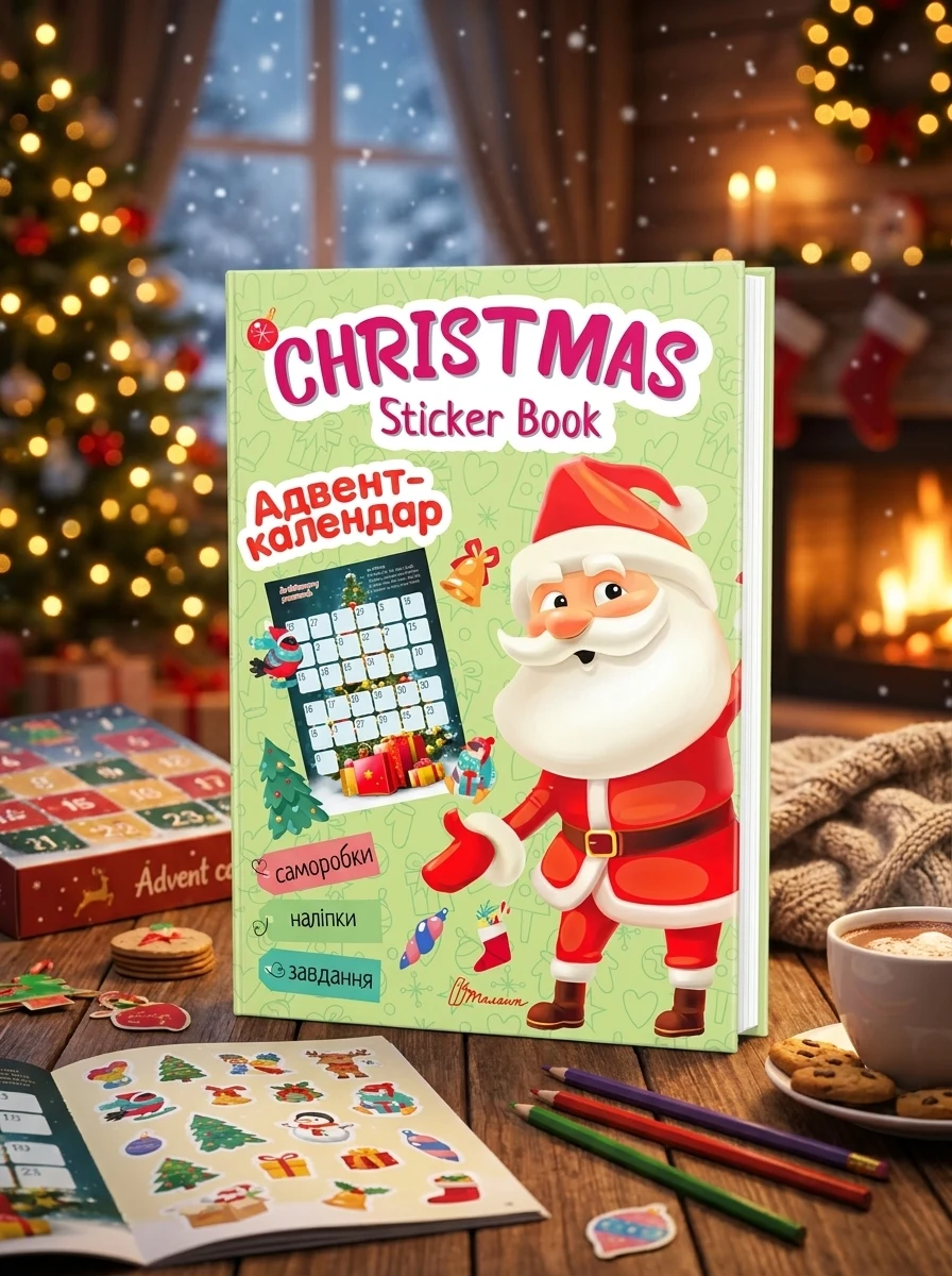 Christmas sticker book. Адвент-календар — фото 2