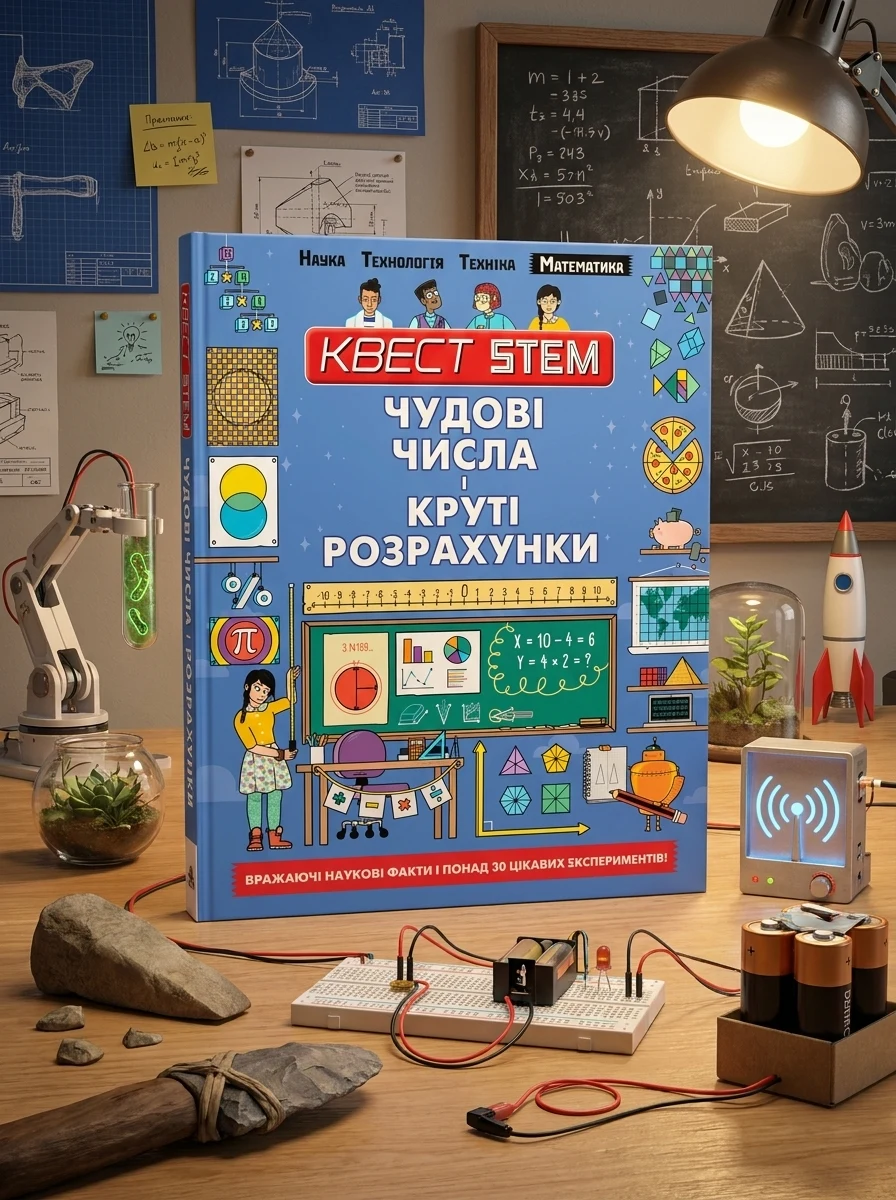 Чудові числа і круті розрахунки. Квест STEM. Математика