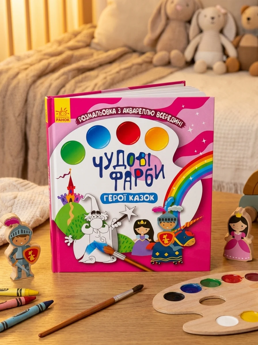 Чудові фарби. Герої казок, — Дитяча література