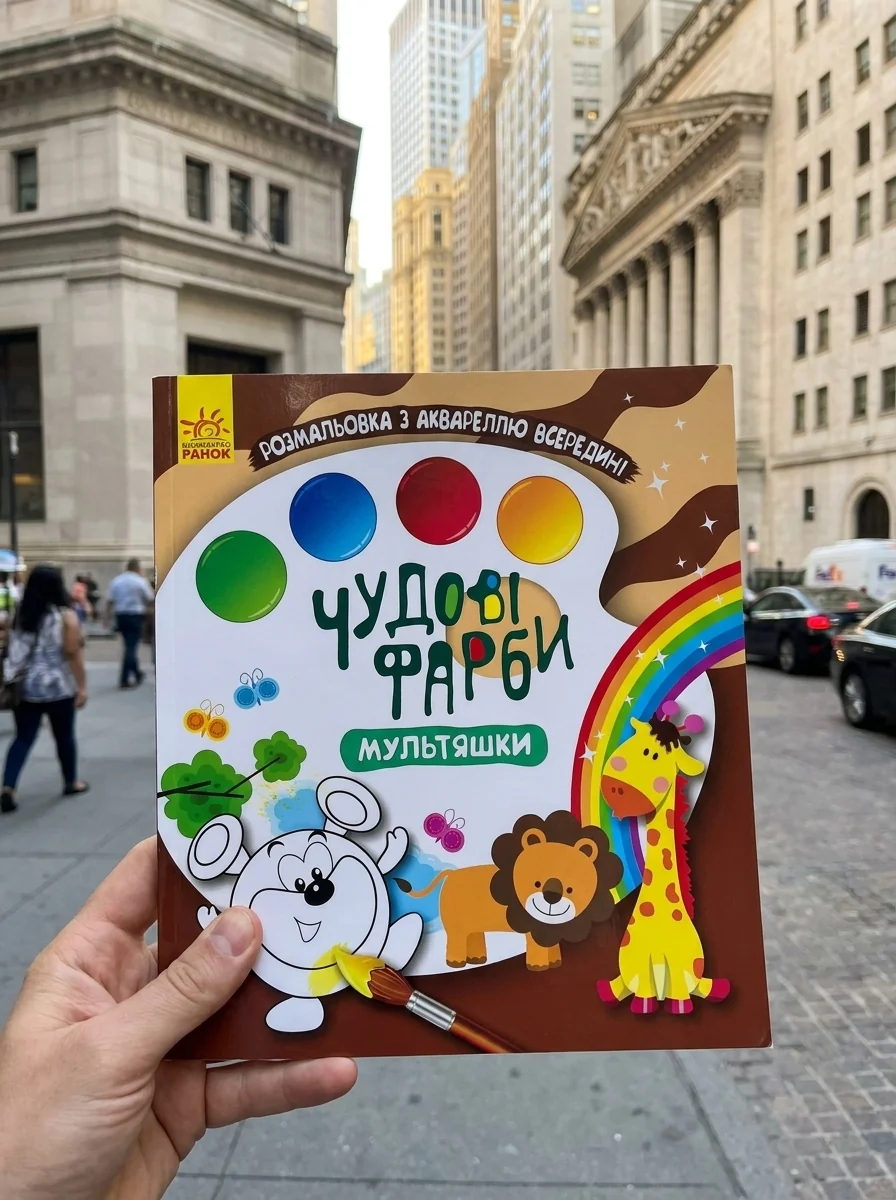 Чудові фарби. Мультяшки — Комікси та манґи