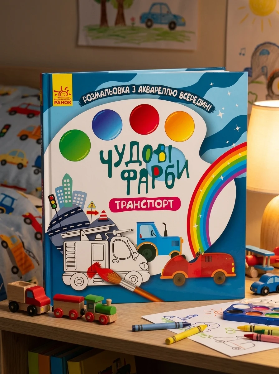 Чудові фарби. Транспорт, — Комікси та манґи