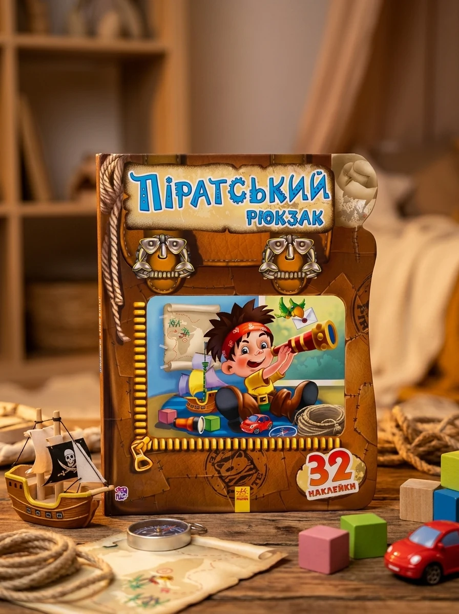 Чудовий рюкзачок. Піратський рюкзак, — Дитяча література