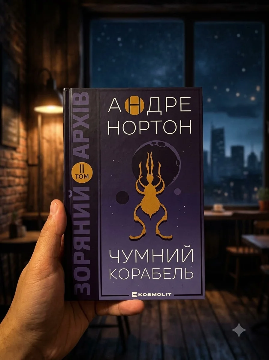 Чумний корабель. Книга 2 — Андре  Нортон, обкладинка