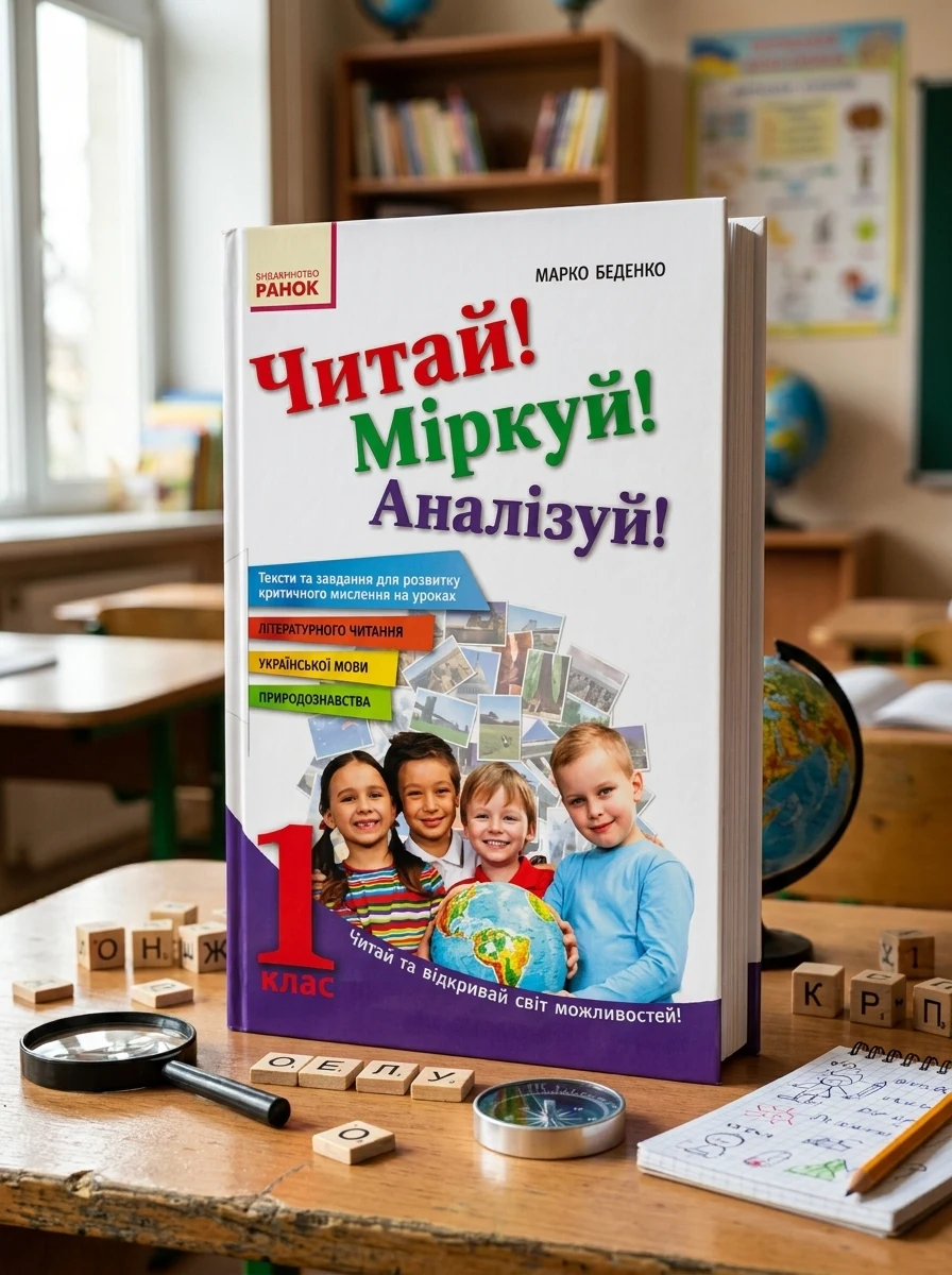Читай! Міркуй! Аналізуй! Навчальний посібник для учнів 1 класу — Вивчення мов