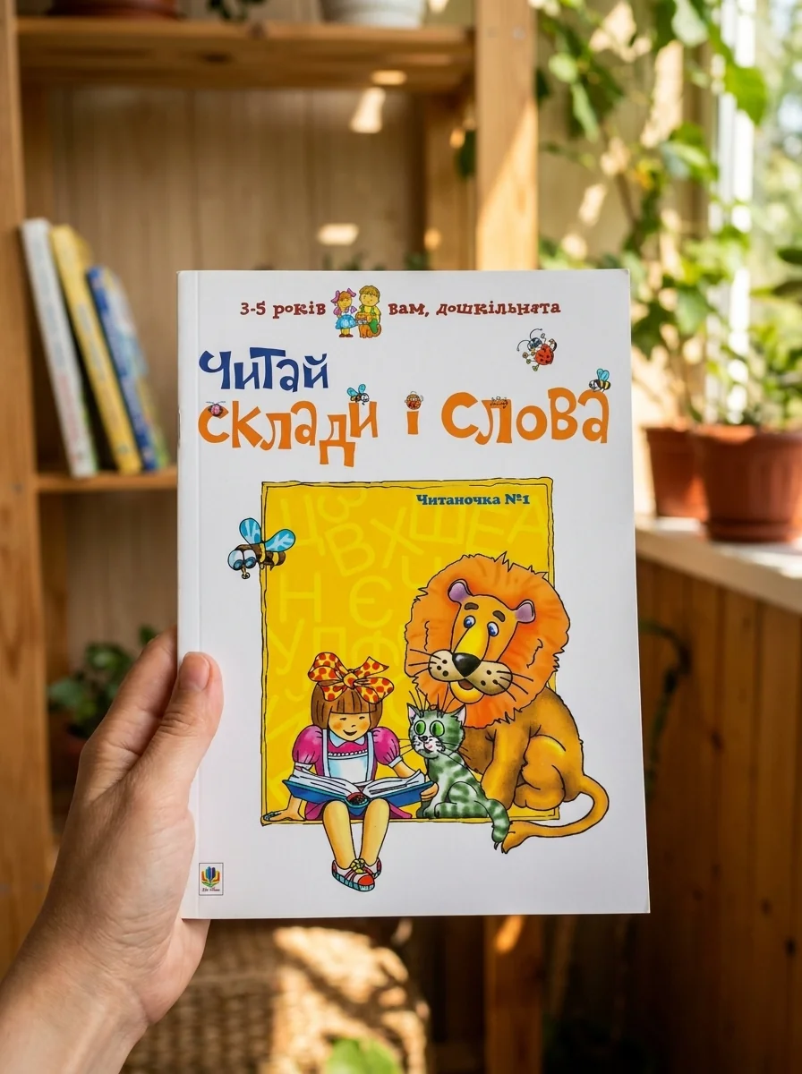 Читай склади і слова. Читаночка №1 — Книги для школи