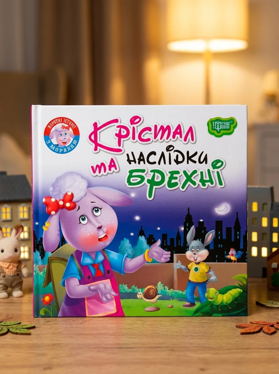 Читаємо із задоволенням. Крістал та наслідки брехні, — Дитяча література