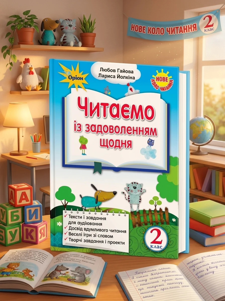 Читаємо із задоволенням щодня. Українська мова та читання. 2 клас — Вивчення мов