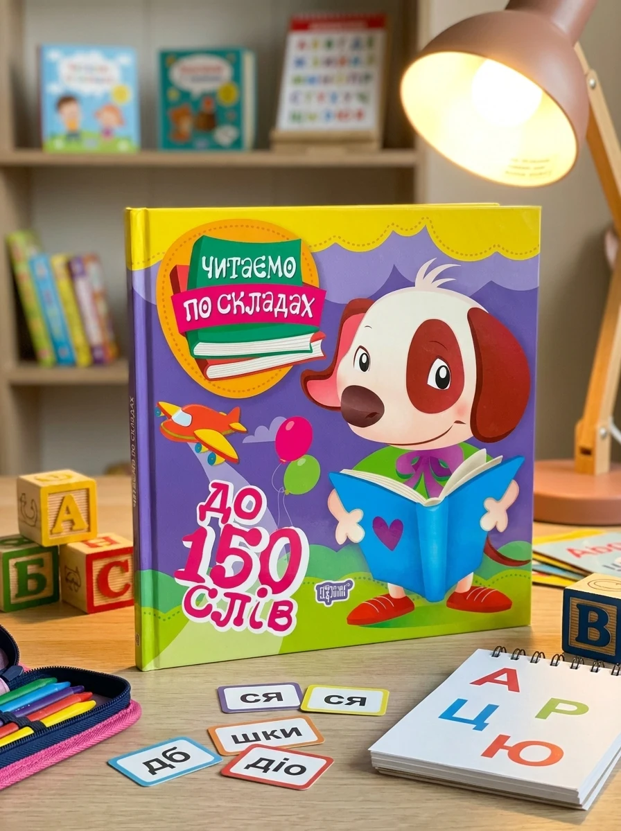 Читаємо по складах. До 150 слів