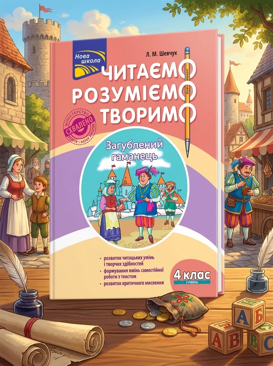 Читаємо, розуміємо, творимо. 4 клас. 2 рівень. Загублений гаманець — Дитяча література