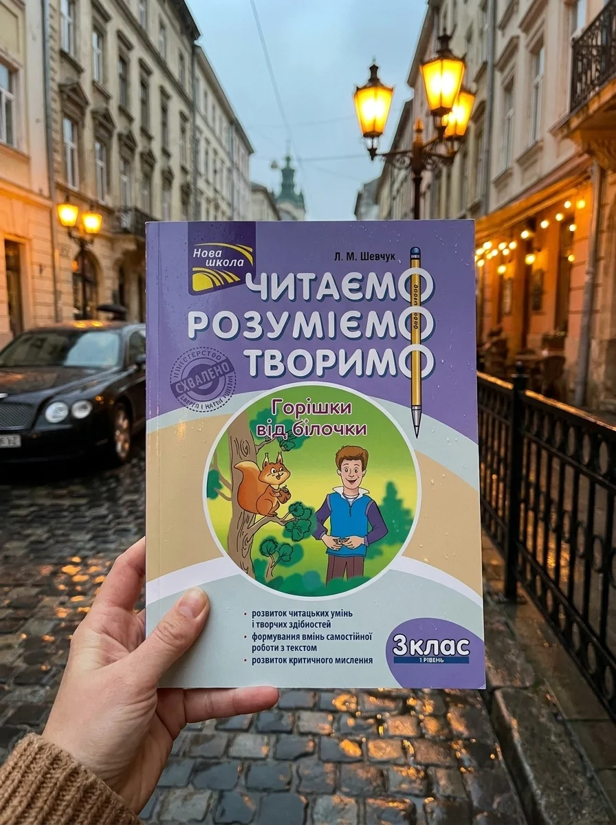 Читаємо, розуміємо, творимо. 3 клас. 1 рівень. Горішки від білочки — Пізнавальні книги для дітей