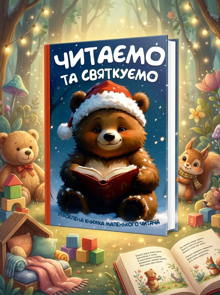 Читаємо та святкуємо, обкладинка