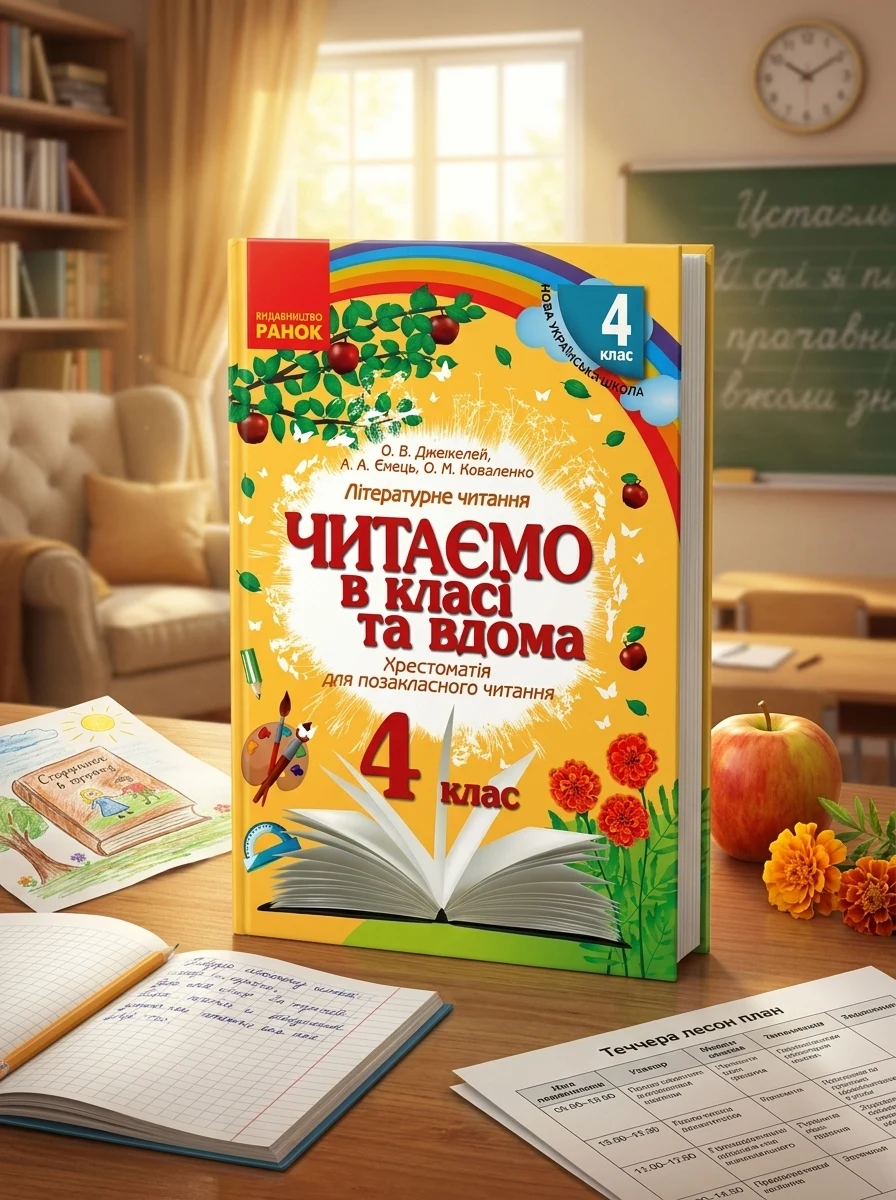 Читаємо в класі та вдома. 4 клас. Хрестоматія для позакласного читання — Дитяча література