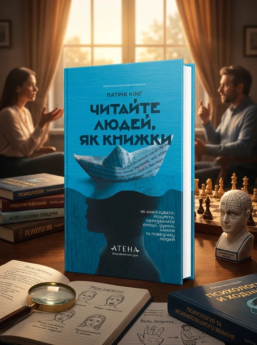 Читайте людей, як книжки