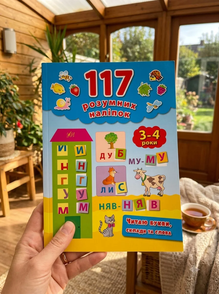 Читаю букви, склади та слова. 3-4 роки — Підготовка до школи