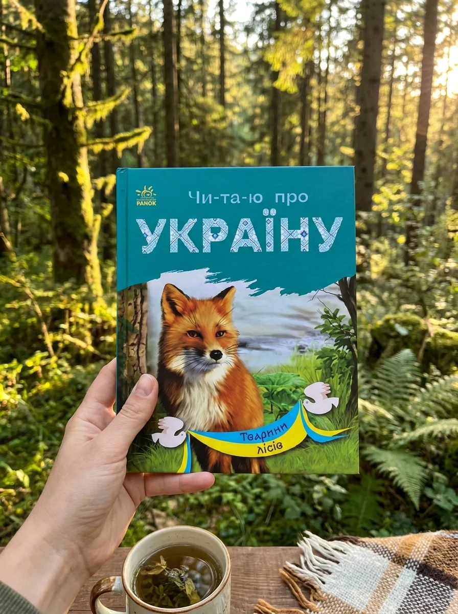 Читаю про Україну. Тварини лісів — Дитяча проза