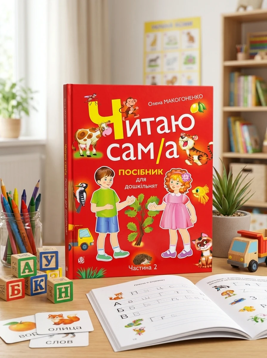 Читаю сам(а): посібник для дошкільнят. Частина 2 — Вивчення мов