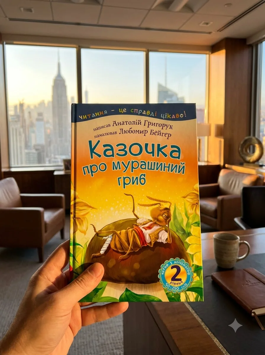Читаю з допомогою. Казочка про мурашиний гриб — Казки