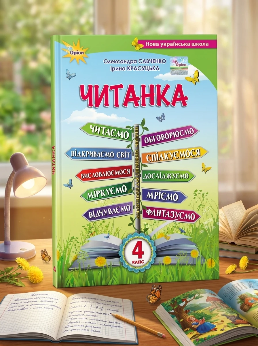 Читанка 4 клас. Посібник для додаткового та позакласного читання — Дитяча література