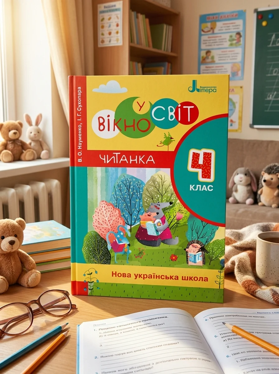 Читанка. 4 клас. Вікно у світ