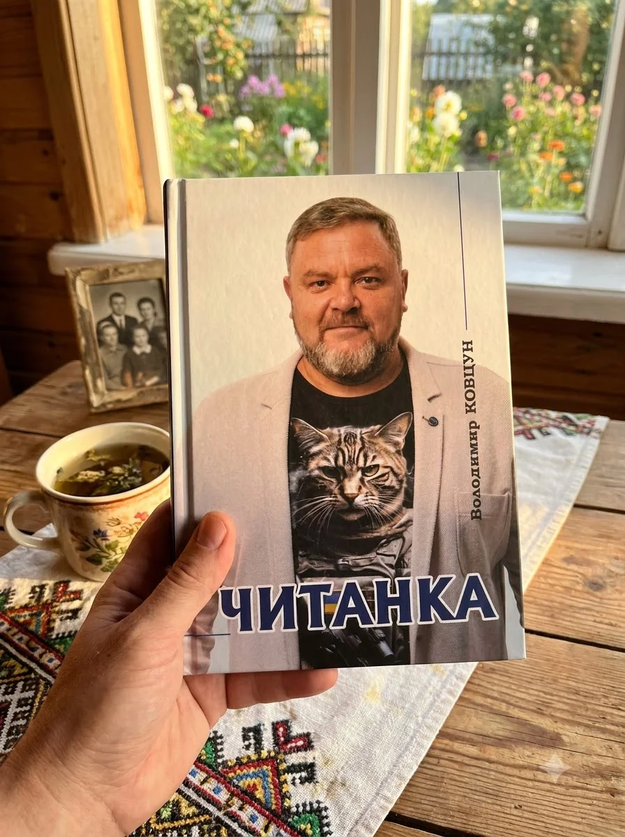 Читанка — Ковцун Володимир, обкладинка