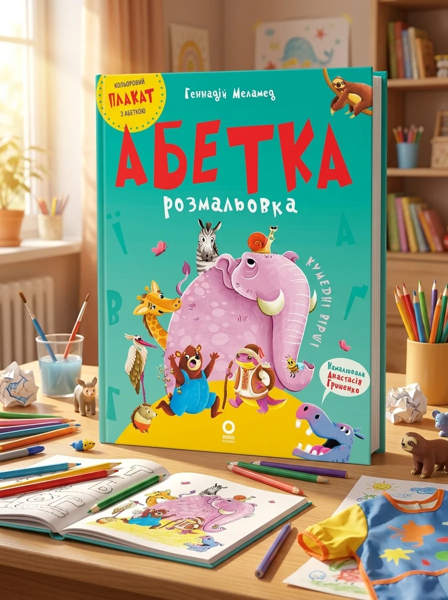 Читанки. Абетка-розмальовка — фото 2