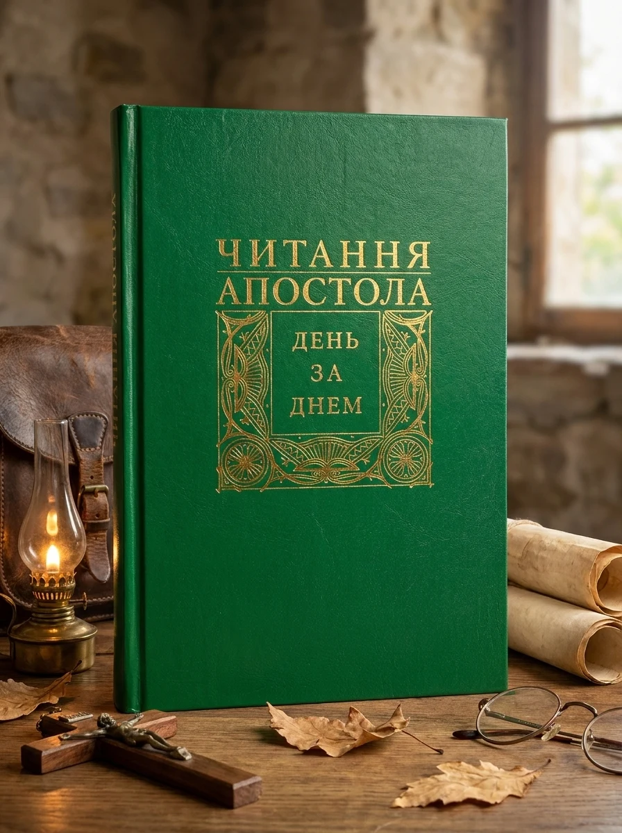 Читання Апостола день за днем — Дмитро Сенів, обкладинка