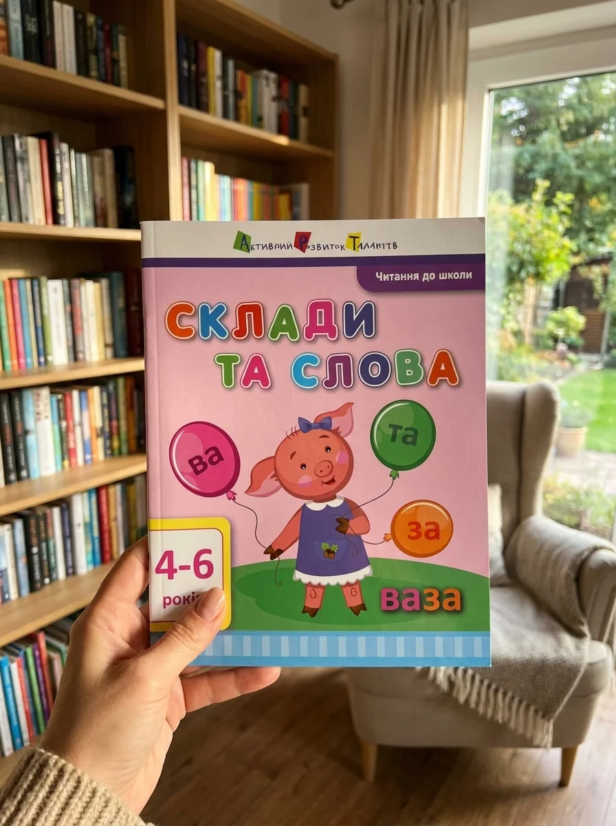 Читання до школи АРТ: Склади та слова — Підготовка до школи