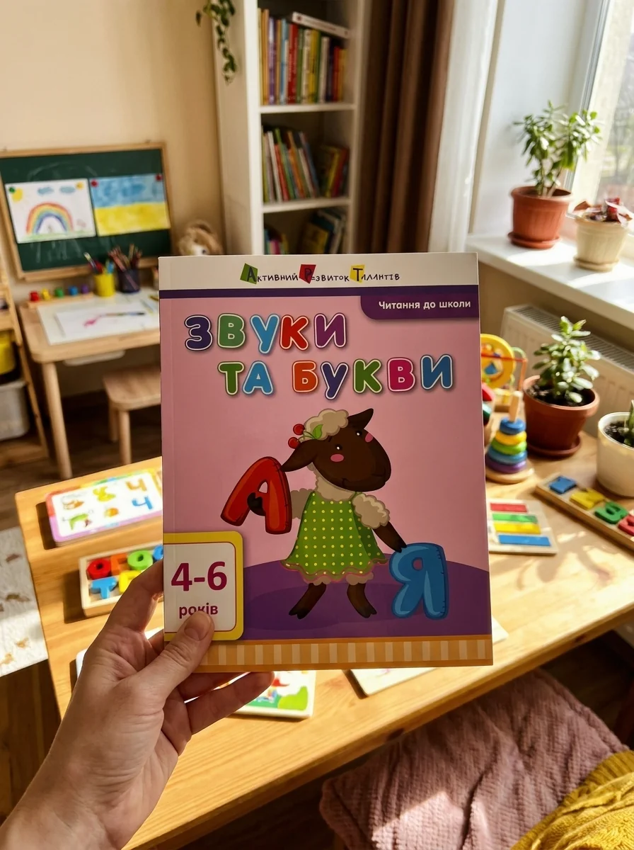 Читання до школи АРТ: Звуки та букви — Підготовка до школи