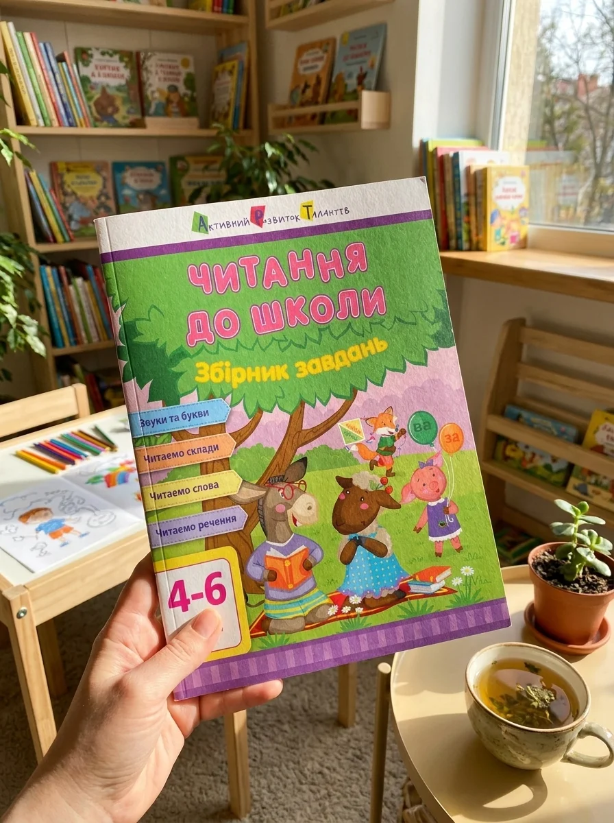 Читання до школи. Збірник завдань — Розвивальні книги