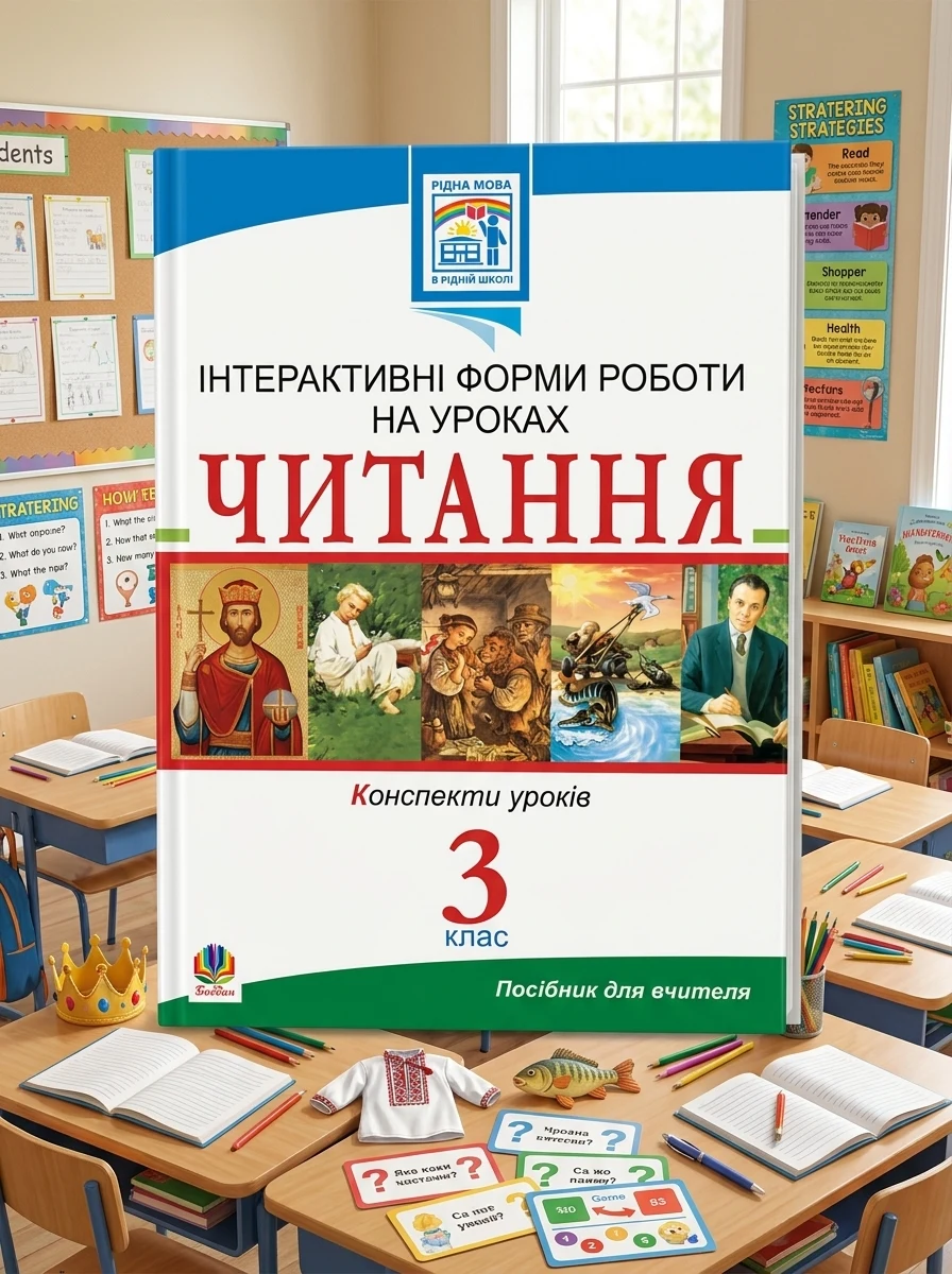 Читання. Інтерактивні форми роботи на уроках. 3 клас — Вивчення мов