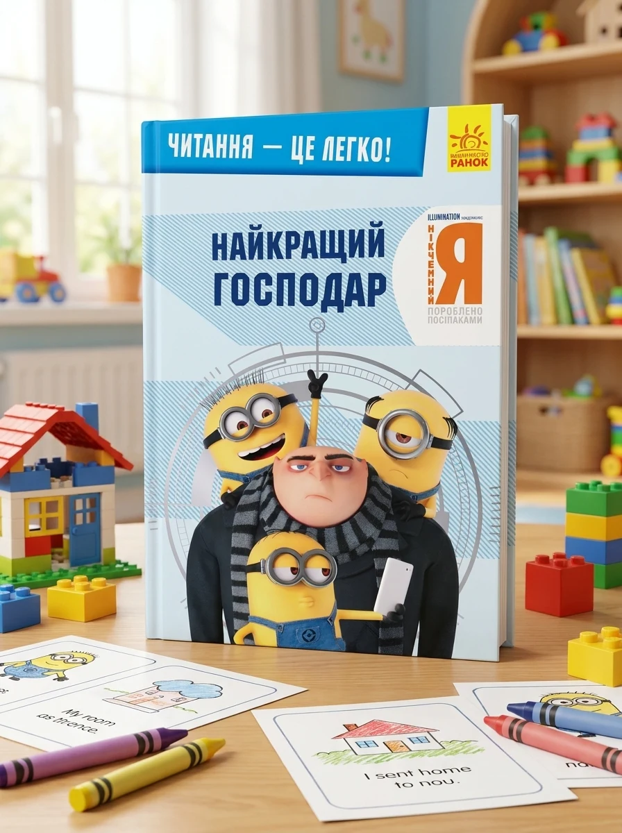Читання — це легко. Нікчемний я 3. Найкращий господар — Дитяча література