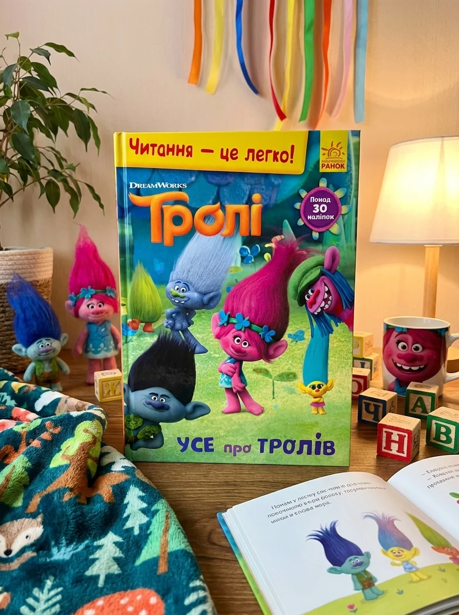 Читання — це легко. Тролі. Усе про тролів, — Дитяча література
