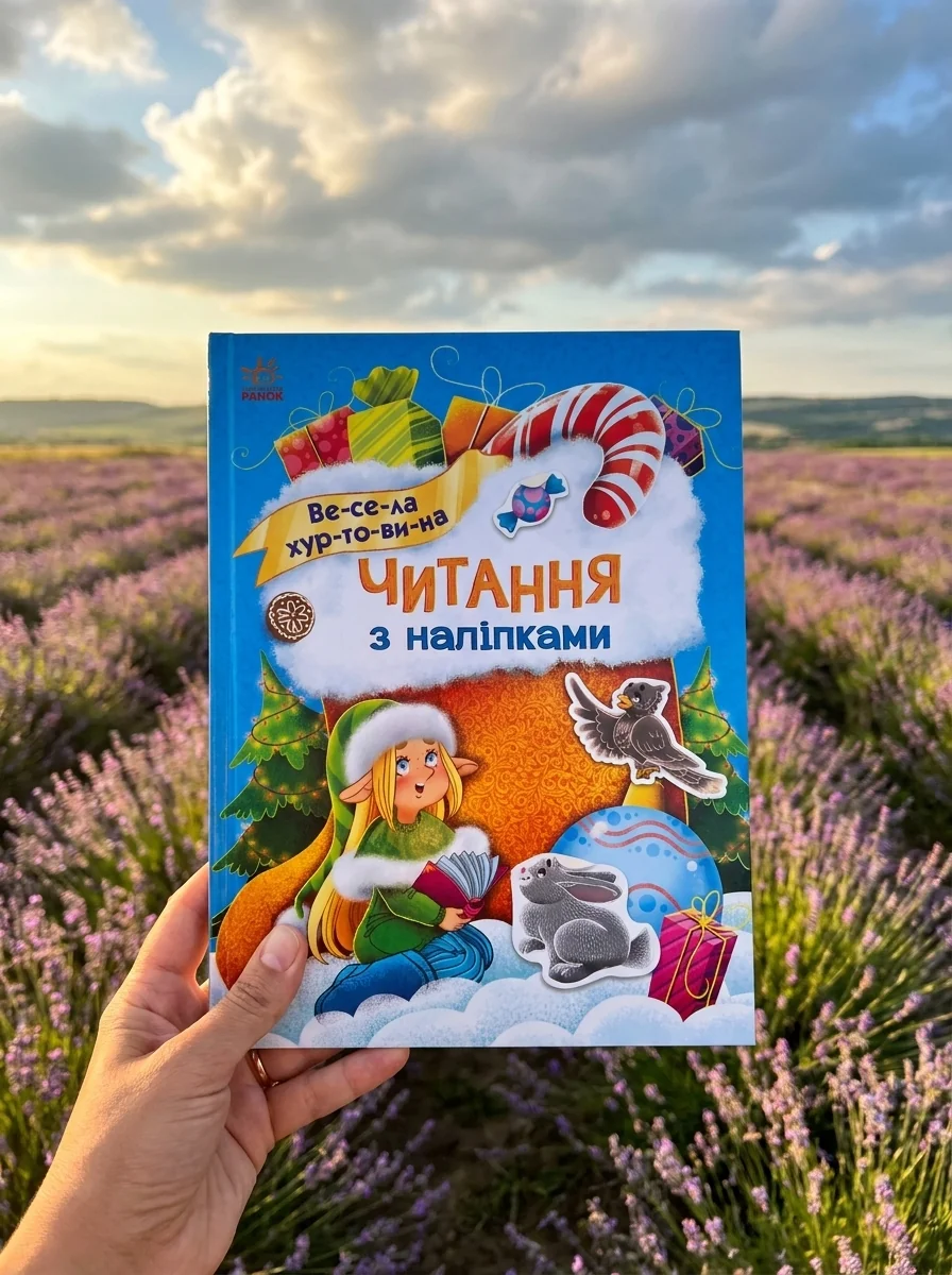 Читання з наліпками. Весела хуртовина — фото 2