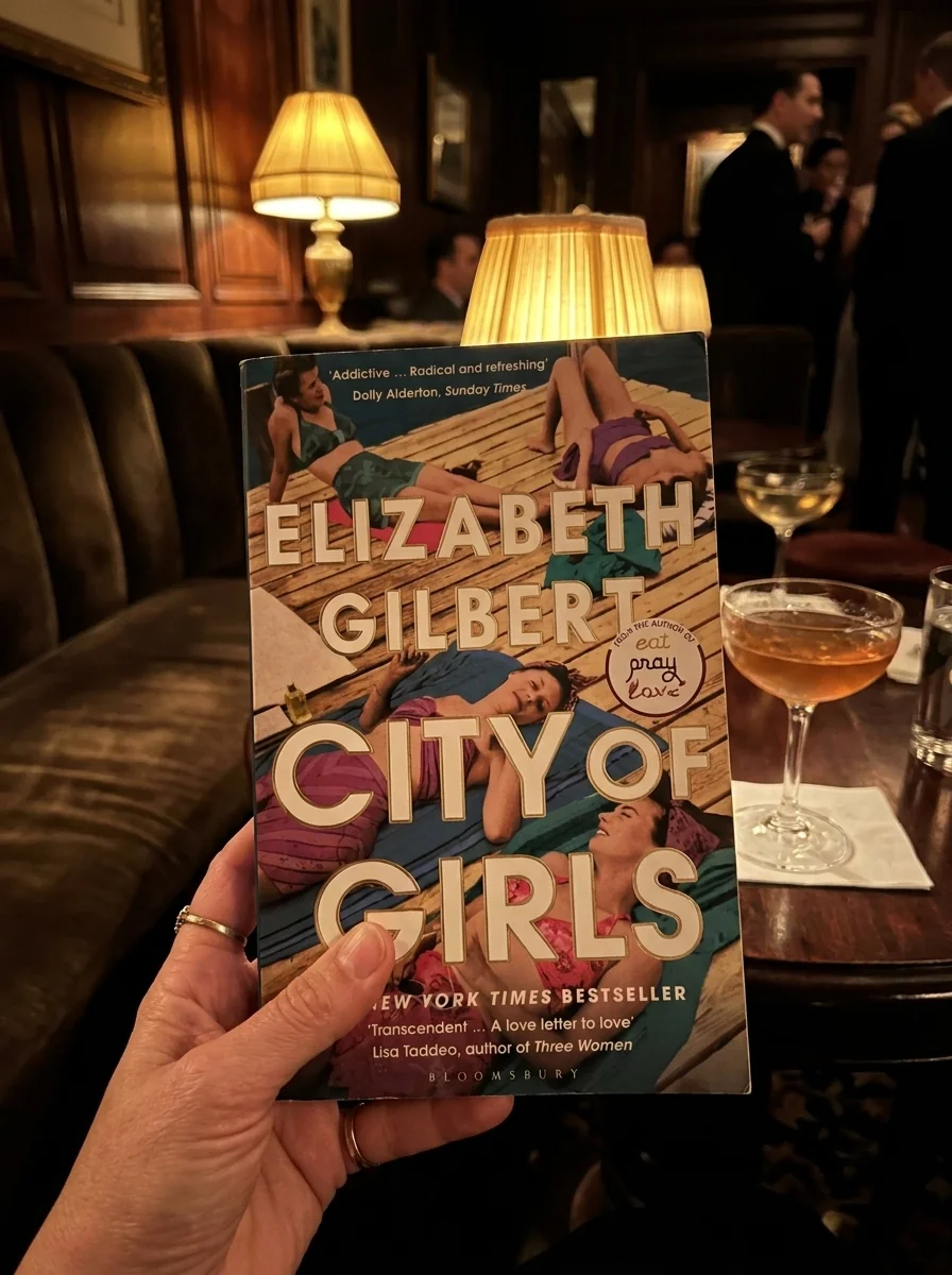 City of Girls — Елізабет Ґілберт, обкладинка