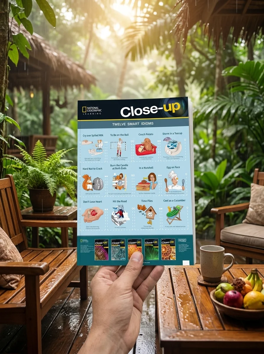 Close-Up Twelve Smart Idioms Poster, обкладинка