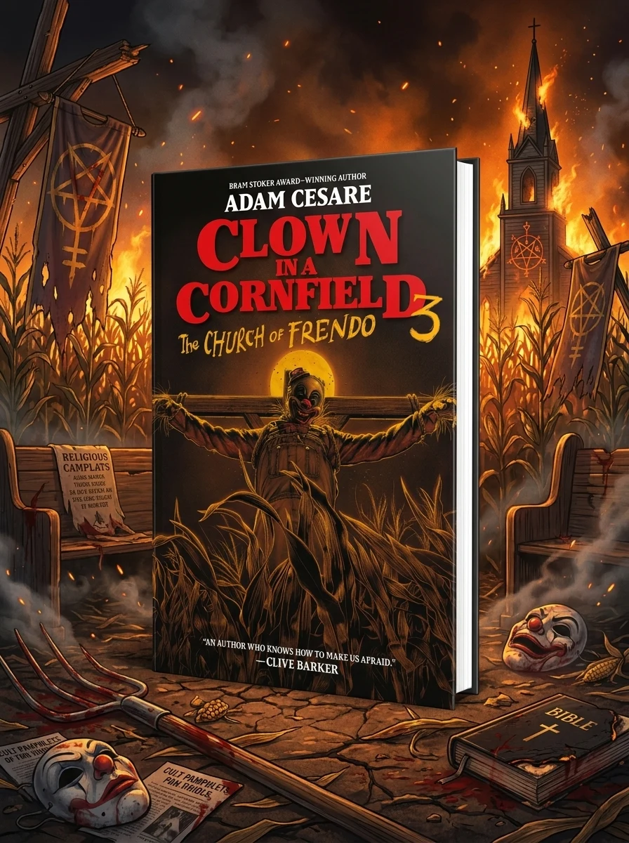 Clown in a Cornfield. The Church of Frendo. Book 3 — Адам Чезаре, обкладинка