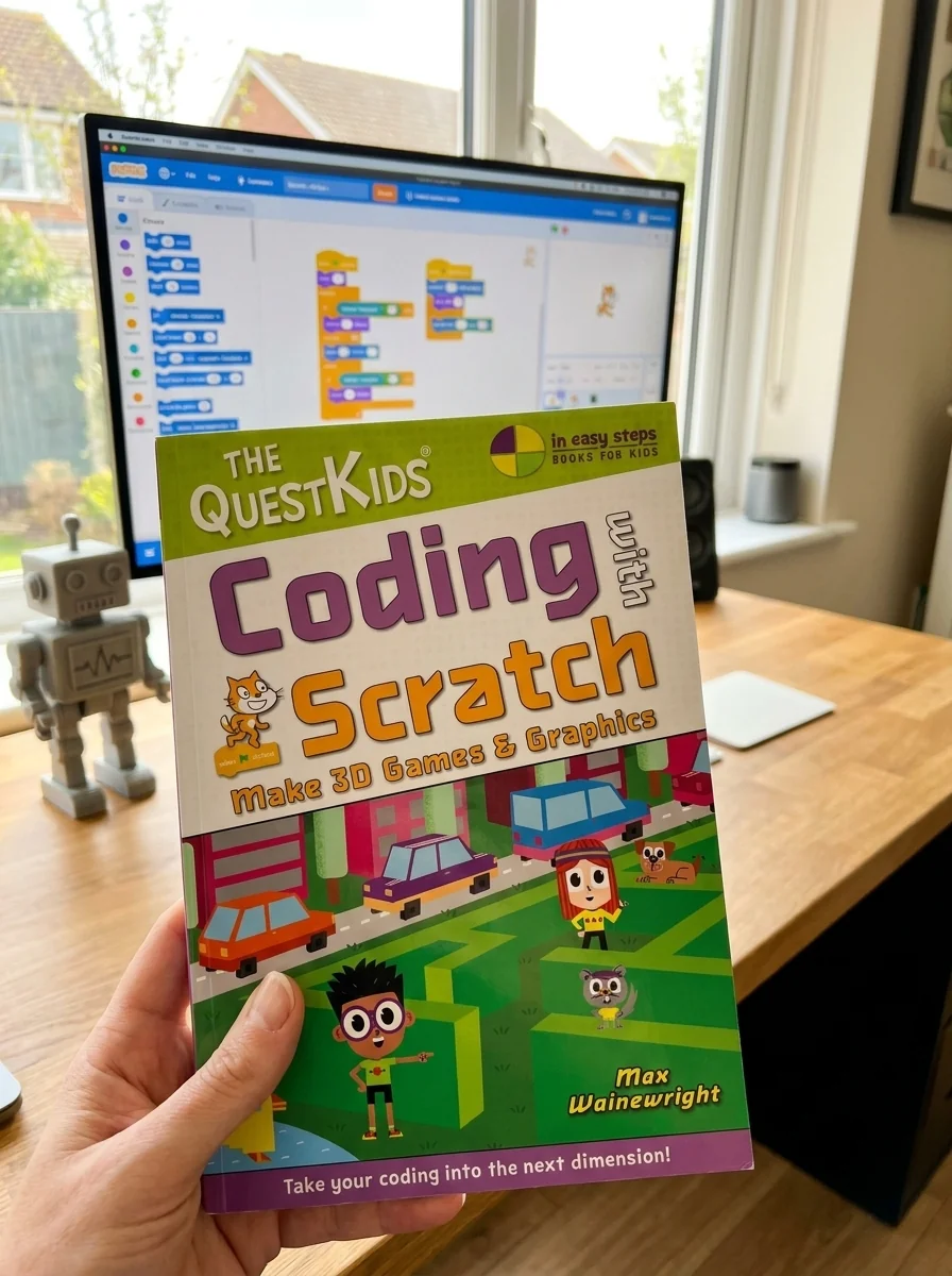 Coding with Scratch - Make 3D Games & Graphics — Підліткова literatura
