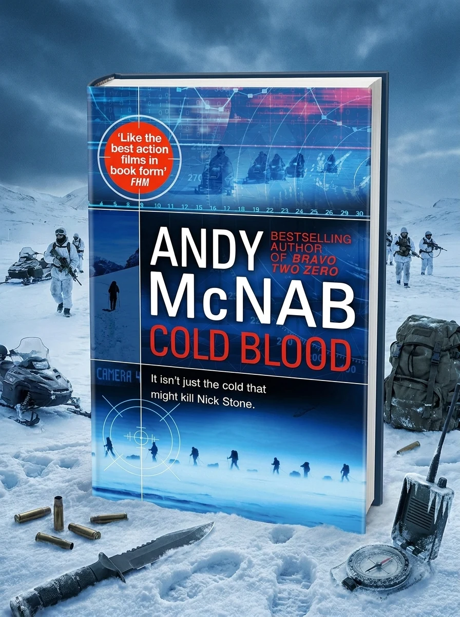 Cold Blood — Енді Макнаб, обкладинка