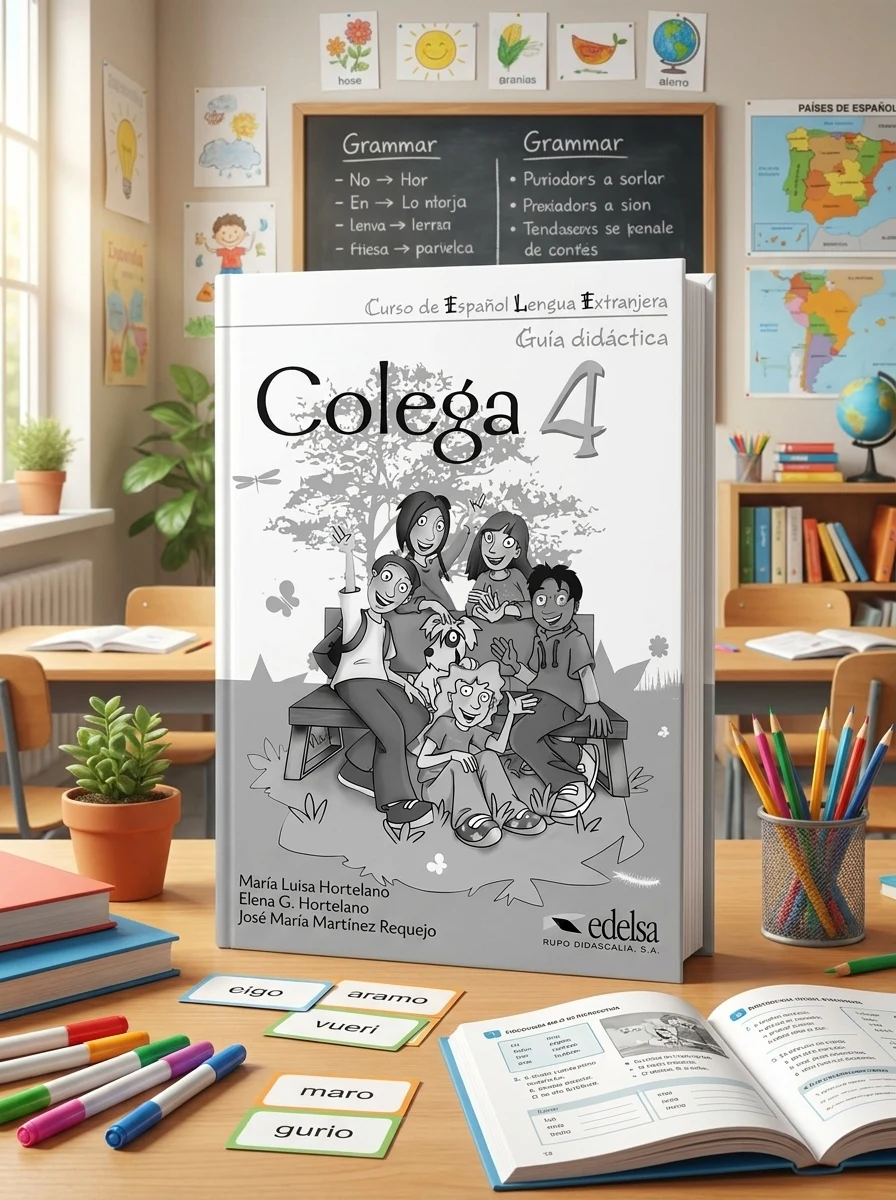 Colega 4. Guia didactica, Олена Гонсалес Ортелано, 9788477119852 — Вивчення мов